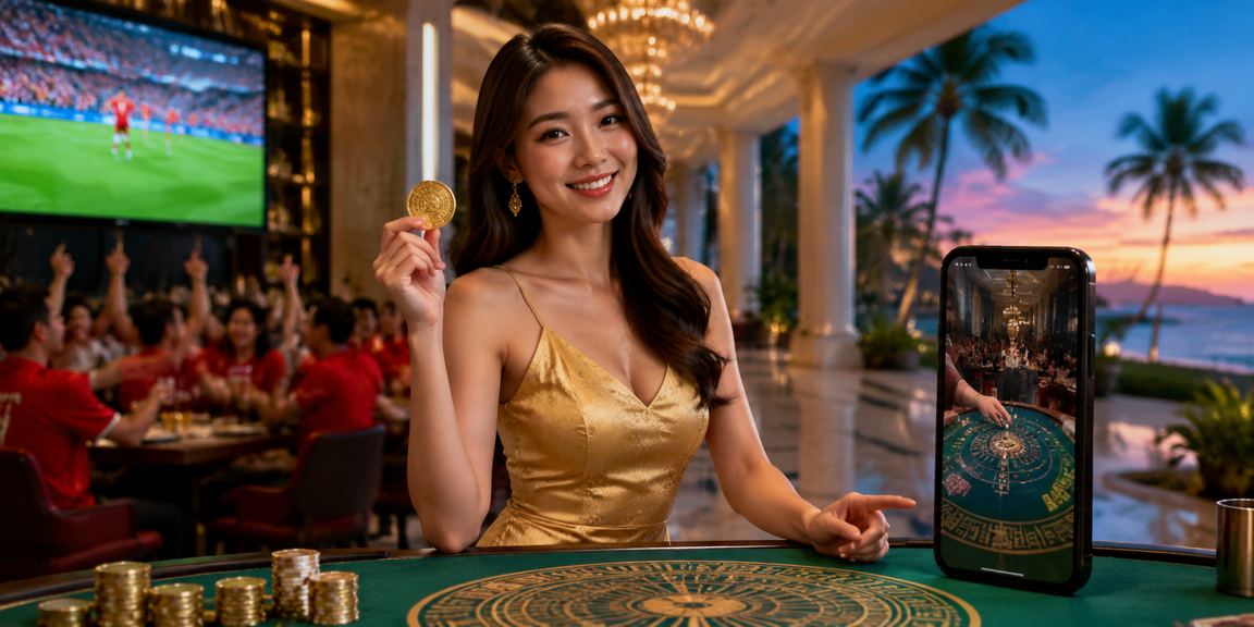 Người chơi tại Hà Nội tham gia bàn Baccarat trực tuyến trên nền tảng casino