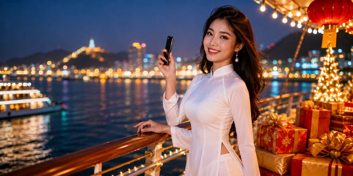 Người dùng tại Vũng Tàu trải nghiệm casino di động buổi tối ven biển